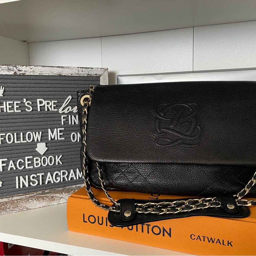 Louis Quatorze all leather bag